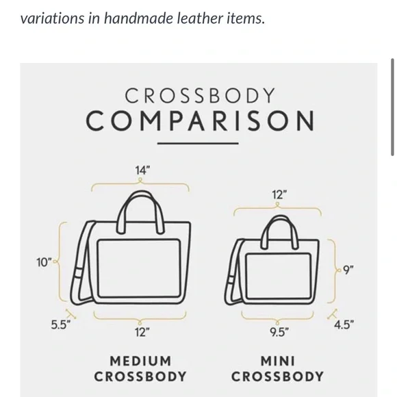 Portland Leather Classic Medium Crossbody COCOA 🦄 - Picture 6 of 6